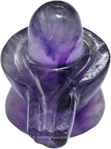 Shiva Lingam Stone Opalite Crystal - Shivling for Pooja، ديكور غرفة المكتب المنزلي مصنوع من كريستالات الشفاء وأحجار الشفاء - Adiyogi Shiva Lingams in Kuwait