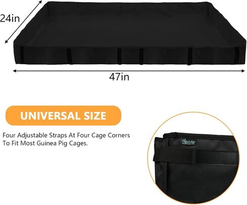Beautyflier Guinea Pig Cage Tarp Bottom Guinea Pig Cage Liner Waterproof Washable Liner Bedding Guinea Pig Cage Base for Rabbits, Chinchillas, Ferrets, and Other Small Animals (Liner Only) in Saudi Arabia