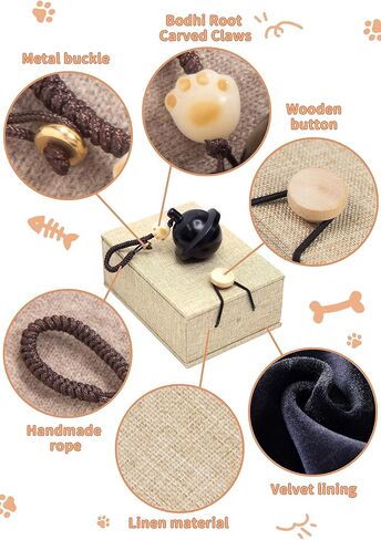 Personalized Customized Pet Hair Keepsake, Wooden Storage Box Pet Fur Memorial Keychain with Pet Paw,Dog Cat Ashes Container Pendant Loss of Dog Sympathy Memorial Gifts （Planet shape,Brown） in Saudi Arabia