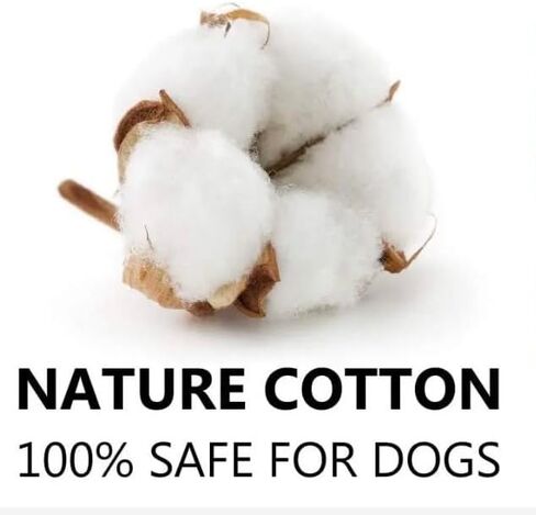 100% Natural Cotton Rope Dog Toy, 14-Inch x 3/8-Inch, Natural White in Saudi Arabia