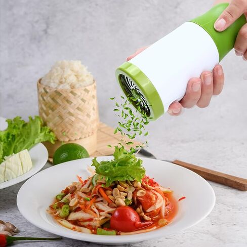 مطحنة الأعشاب والتوابل - مطحنة البقدونس، مطحنة التوابل، مطحنة الأعشاب - طحن التوابل والأعشاب (قطعة واحدة، 6.7 × 2.4 × 2.5 بوصة) in Saudi Arabia