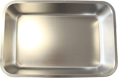 Midlee Stainless Steel Cat Litter Box- XL Size- 23.5" x 15.5" x 5.75" in Saudi Arabia