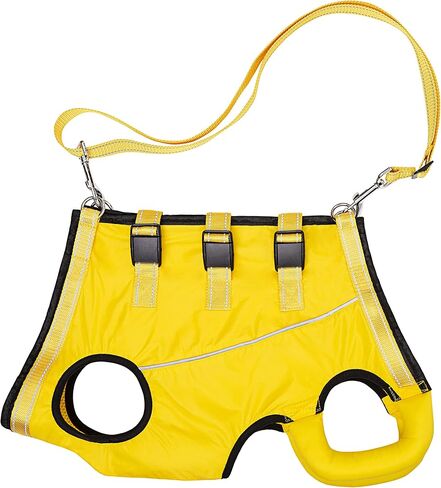 Dog Lift Harness Full Body Support & Recovery Sling Dog Lifter Vest Harness for Old, Joint Injuries, Arthritis, Disabled Dogs Walk (Small, Navy) in Saudi Arabia