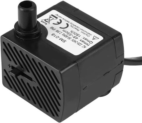 مضخة مياه غاطسة فائقة الهدوء، مضخة أكسجين تهوية صغيرة لبركة الأسماك، نافورة حوض السمك المائية والحديقة الخلفية (Eu-SM-018) in Kuwait