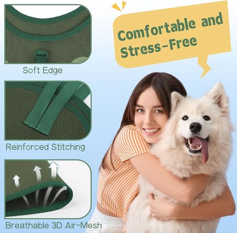 أرجوحة العناية بالكلاب من Supet للكلاب والقطط، أرجوحة مفيدة للكلاب للتزيين، حبال للكلاب لقص الأظافر، أرجوحة للعناية بالقطط مع مقص أظافر/ أدوات تشذيب/ مقص/ أمشاط in Kuwait