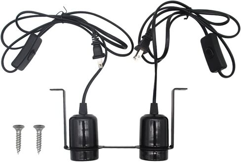 Reptile Light Fixture Heat Lamps E27 Base UVB Reptile Light Fixture Dome Heat Lighting Lamp Combo kit ffor Reptiles, Bearded Dragon, lguana, Snake, Turtle Tank (One lamp Head) in Saudi Arabia