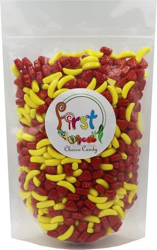 Rainbow Aquarium Fish Assorted Mini Guppies Hard Candy (Regular, 2 Pound (Pack of 1)) in Saudi Arabia