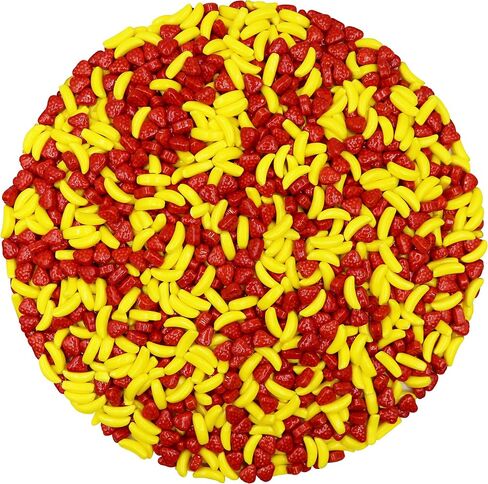 Rainbow Aquarium Fish Assorted Mini Guppies Hard Candy (Regular, 2 Pound (Pack of 1)) in Saudi Arabia