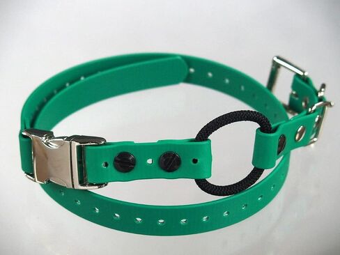 3/4" Biothane Dog Buckle Bungee Collar Quick Snap Strap for E-Collar Technologies Educator Remote Trainer (Pink) in Saudi Arabia