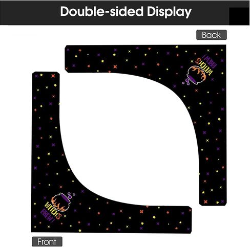 Halloween Hocus Pocus Dog Bandanas - I Smell Children Witch Dog Scarf - 2 Pcs Adjustable Sanderson Sisters Holiday Party Triangle Reversible Pet Bandanas for Medium Large Dogs in Saudi Arabia
