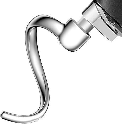 Professional 6 QT Dough Hook for KitchenAid Mixer,Stainless Steel,Spiral Dough Hook Attachment for KitchenAid 5Plus & 6QT Bowl-Lift Stand Mixers in Saudi Arabia