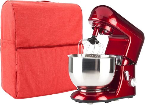 غطاء خلاط مساعد المطبخ، ملحقات خلاط مساعد المطبخ مع جيوب، غطاء غبار مبطن لخلاط حامل متوافق مع كيتشن ايد 4.5-5 و5-8 كوارت. غطاء خلاط حامل، in Kuwait