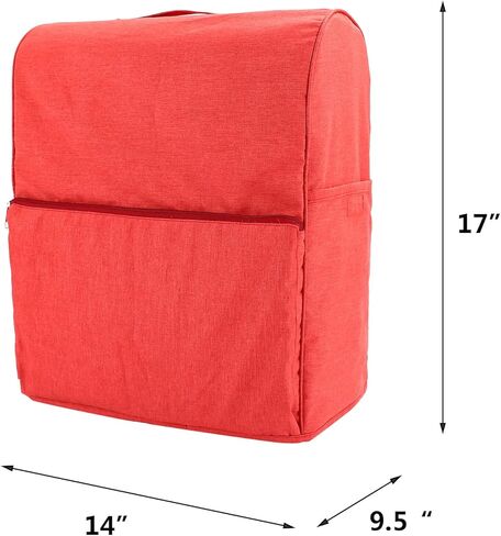 غطاء خلاط مساعد المطبخ، ملحقات خلاط مساعد المطبخ مع جيوب، غطاء غبار مبطن لخلاط حامل متوافق مع كيتشن ايد 4.5-5 و5-8 كوارت. غطاء خلاط حامل، in Kuwait