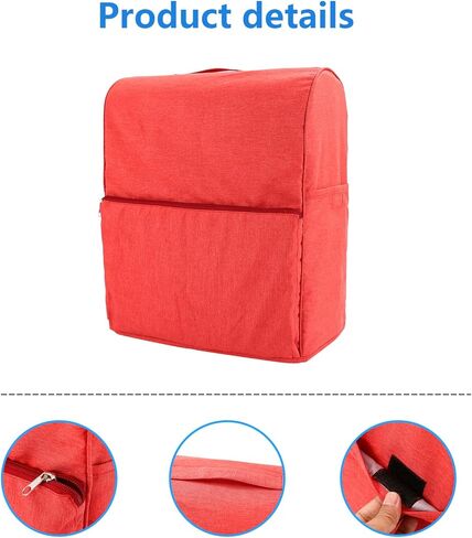 غطاء خلاط مساعد المطبخ، ملحقات خلاط مساعد المطبخ مع جيوب، غطاء غبار مبطن لخلاط حامل متوافق مع كيتشن ايد 4.5-5 و5-8 كوارت. غطاء خلاط حامل، in Kuwait