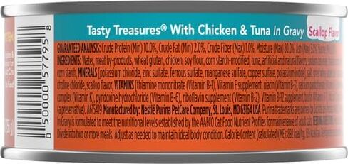 Friskies Canned Tasty Treasures Cat Food, Chicken & Tuna, 5.5 oz, 1 pack in Saudi Arabia