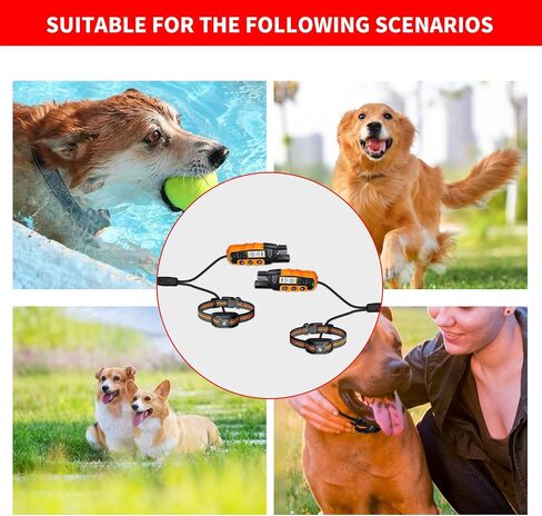 for Bousnic Dog Shock Collar Collar Charger Replacement, MEROM Power Cable Compatible with Bousnic Dog Shock Collar RS2 and RS2B, 2-in-1 DC Charging and Micro USB Cable (2 Pack) in Kuwait