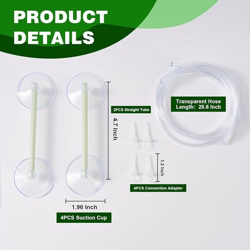 حوض السمك العائم للنباتات، سياج النبات العائم مع كوب الشفط، يفصل بين النباتات العائمة، ملحقات حوض السمك لخزان الأسماك in Kuwait