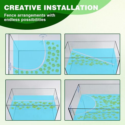 حوض السمك العائم للنباتات، سياج النبات العائم مع كوب الشفط، يفصل بين النباتات العائمة، ملحقات حوض السمك لخزان الأسماك in Kuwait