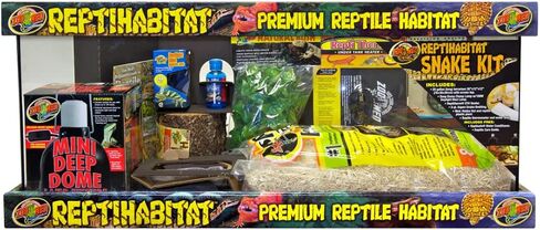 Zoo Med Laboratories SZMNTS21 Reptihabitat 20 Long Snake Starter Kit in Saudi Arabia