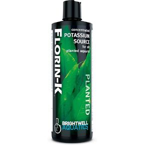 Brightwell Aquatics Florin K - Concentrated Potassium Source For All Planted Aquariums, 500 ml