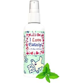 I Love Catnip Spray for Cats - Ideal Mess-free Catnip Spray for Indoor Cats Catnip