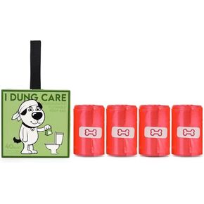 FLUSHABLE dog poop bag - 100% biodegradable - 100% water soluble dog waste bag - eco friendly