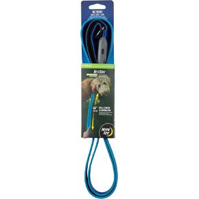 Nite Ize NiteDog Rechargeable LED Leash - Rechargeable LED Light Dog Leash with Padded Handle - Dog Walking Accessories for Walking & Running - 5 Feet, Lime