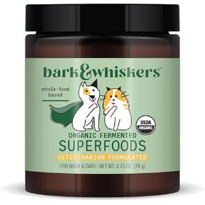 Dr. Mercola Organic Fermented Food for Cats & Dogs, 2.75 oz. per container (78g), non GMO, Gluten Free, Soy Free, USDA Organic