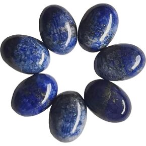 DUGGU™ 100 Carats 100% Natural Lapis Lazuli Gemstone Wholesale Bulk Mix Shape Cabochons Lot, Jewelry Making Loose Gemstone, Polished DIY, Wire Wrapping, Healing Crystals