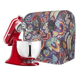 Mixer Cover, Stand Mixer Cover Compatible with 5-8 Quart Stand Mixer, Dust Cover with Pockets, Kitchen Mixer Accessories Fits for All Tilt Head & Bowl Lift
