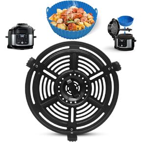 قطع غيار مقلاة الهواء للنينجا FD302 6.5 Qt FD101 5 Qt FD401 8 Qt مقلاة الهواء، مقلاة الهواء شواء لوحة الشواية لوحة هش لوحة الملحقات رف صينية للنينجا OP302 OP305 FD305 FD305 مقلاة الهواء in Kuwait