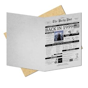 65th Birthday Gifts for 65 Years Old Women or Men Party Decorations Supply. Back In 1959 Funny Large Card for Him or Her. Historical 13 x 9 In Poster with Vintage Mailing Envelope. Turning 65 Years