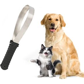 Dual-Sided Shedding Blade,Professional Stainless Steel Safety Horse Fur Scraper-Suitable for pets such as horses, cats and dogs in Kuwait