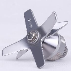 CRANDDI Spare Blades for Blender K90 and Wantjoin K90, 1Pcs Blending blade With Long Blade Assembly, Stainless Steel Back-up Blade, Replacement Blade Accessories (K90 Blade)