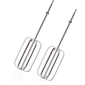 2 Pcs Hand Mixer Attachments Beaters, Hand Mixer Beaters Attachments for Kitchenaid Stainless Steel Replacement Parts for Hamilton Beach 62682RZ 62692 62695V 64699 Mixer