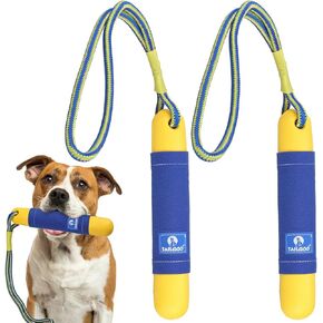 Dog Pool Floating Toys 2 Packs Fetch Bumper for Interactive Water Games Summer Outdoor Training Playing
