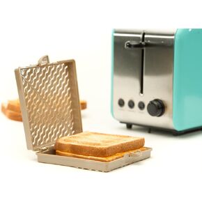 Toaster Grilled Cheese - Made quickly, No messy frying pan ! Enjoy !