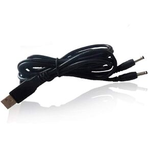 My Pet Command Replacement Spare Dual USB Charging Cable for Dog Training and Fence Collars using remotes starting with DT and DF Model numbers