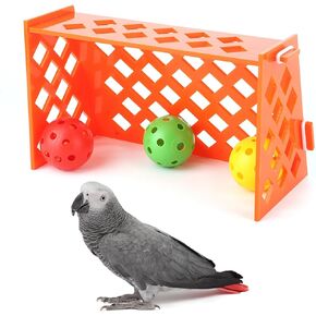 Parrot Training Toys Parrot Mini Football Field Bird Intelligence Toy Bird Training Office Educational Puzzle