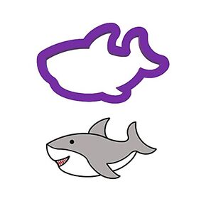 Shark #3 Cookie Cutter - Animal Cookie Cutter
