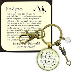 Paris Keychain I May Run Off Adventure Fashion Jewelry For Women Key Ring - Handmade Bronze Dream of Paris Themed Travel Quote Pendant, Chic Eiffel Tower Charm, Gift Package France Message Card & Box