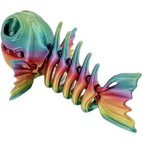 Flexible Articulated Fidget Toys (Rainbow, Starfish)