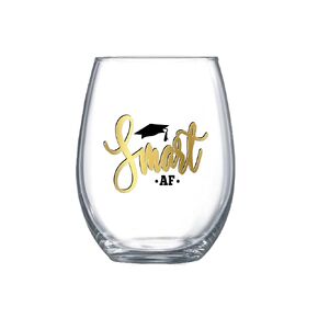 هدايا التخرج الذكية لطلاب الجامعات المضحكة لإعلان تخرجها دعامة كأس نبيذ بدون جذع 0215 in Kuwait