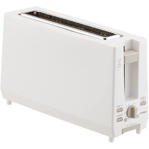 Twin bird TWINBIRD Pop up Toaster (running out of 4~8 Sheet, one piece) TS-D404W white Japan used li