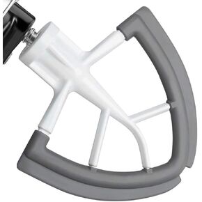 مضرب فليكس إيدج بسعة 4.5-5 لتر من لوسبيري متوافق مع خلاط حامل رأس مائل من كيتشن إيد - مجداف خافق مسطح مع مكشطة وعاء حافة مرنة من السيليكون. in Kuwait