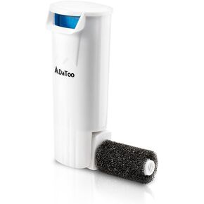 DaToo Aquarium Power Filter in-Tank Ultra Silent Small Fish Tank Filter 5W for Aquarium 10 to 20 Gallon Tank White, 1 Yr Warranty