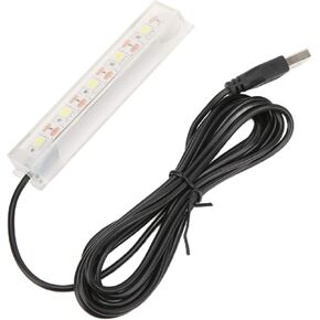 Zerodis Aquarium LED Light, Submersible LED Aquarium Light Underwater Light Aquarium Plant Light Fish Tank White Light Aquarium White Light for Indoor Aquarium Plants