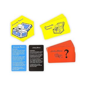 Lucky Chance Doubles and Community Treasure Chest Opoly Mashup Scenarios compatible with Catan's Settlers of Catan and Catan Expansions