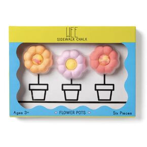 Wee by Twee Flower Pots Sidewalk Chalk - Handmade Sidewalk Chalk - Made in the USA