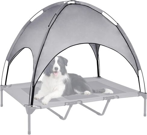 Summer Camp Elevated Outdoor Dog Bed Canopy Pet Cot Shade Pet Products for Raised Pet Bed Replacement, X-Large Size in Saudi Arabia